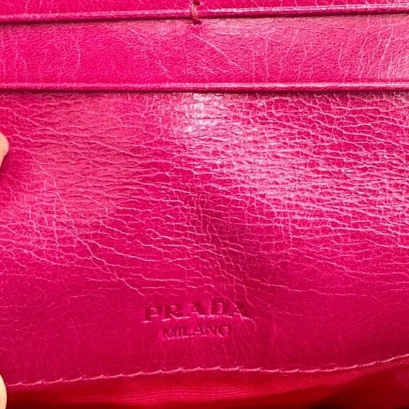 Prada COA Tare Quilted Wallet ALL INCLUSION - Picture 8 of 17